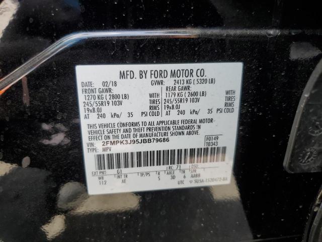 Photo 12 VIN: 2FMPK3J95JBB79686 - FORD EDGE 