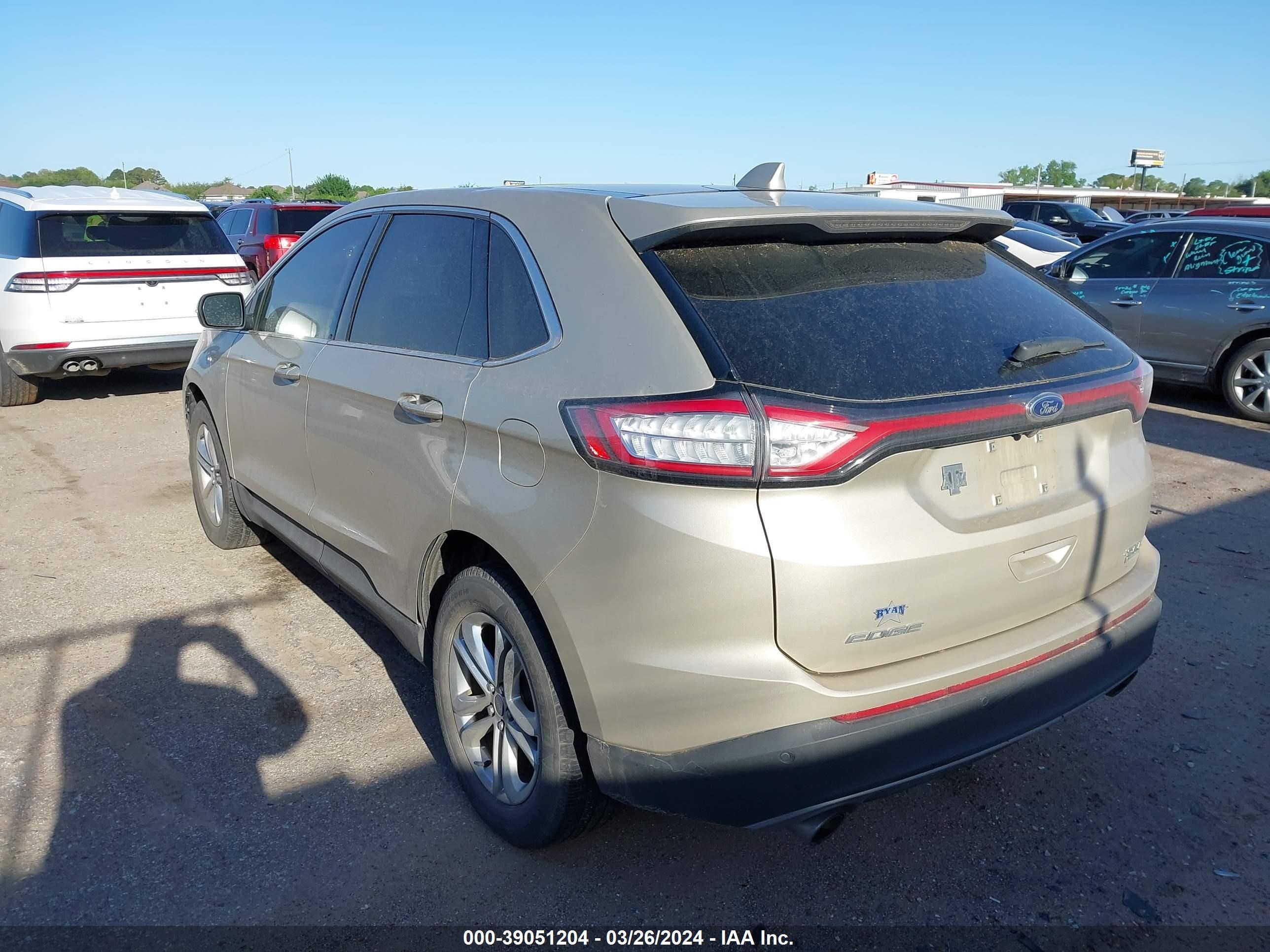 Photo 2 VIN: 2FMPK3J95JBC00455 - FORD EDGE 