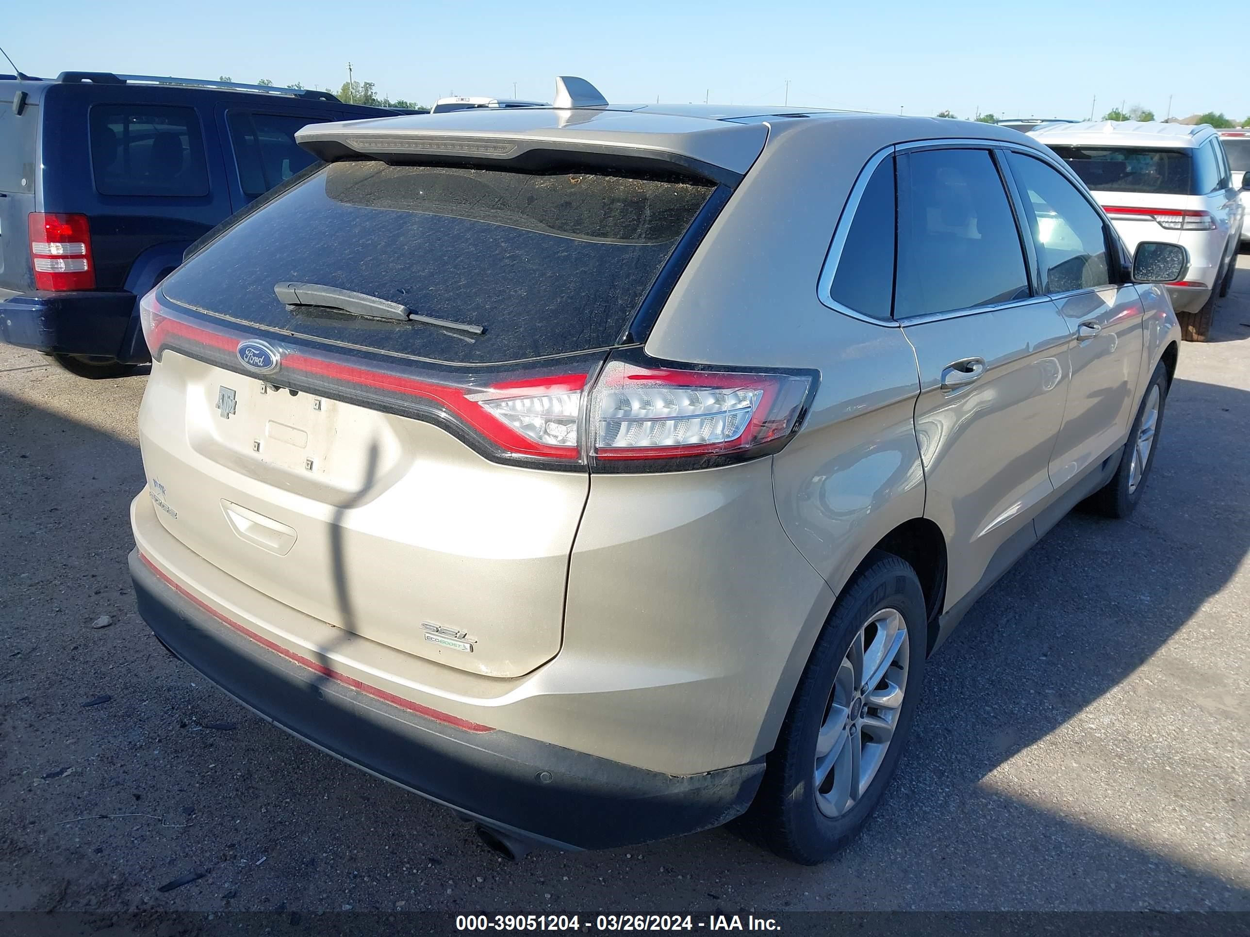 Photo 3 VIN: 2FMPK3J95JBC00455 - FORD EDGE 