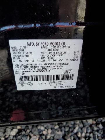 Photo 12 VIN: 2FMPK3J96KBB60341 - FORD EDGE 