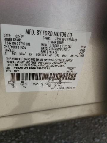 Photo 13 VIN: 2FMPK3J96KBB63384 - FORD EDGE 