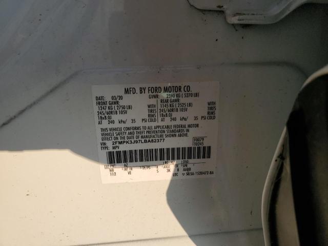 Photo 12 VIN: 2FMPK3J97LBA82377 - FORD EDGE SEL 