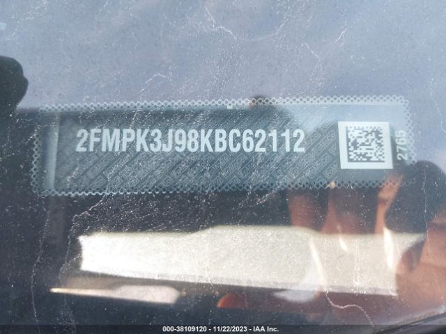 Photo 8 VIN: 2FMPK3J98KBC62112 - FORD EDGE 