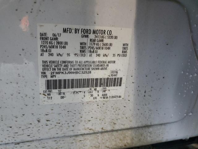 Photo 12 VIN: 2FMPK3J99HBC32528 - FORD EDGE SEL 