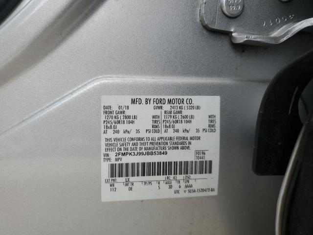 Photo 13 VIN: 2FMPK3J99JBB53849 - FORD EDGE 