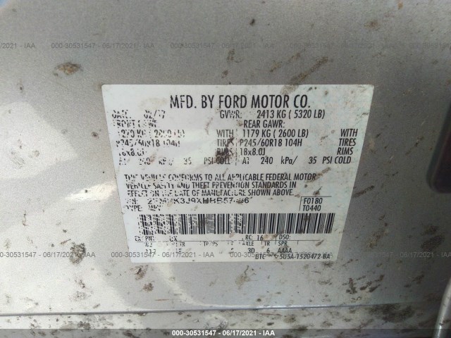 Photo 8 VIN: 2FMPK3J9XHBB57466 - FORD EDGE 