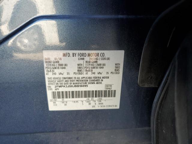 Photo 13 VIN: 2FMPK3J9XJBB56095 - FORD EDGE SEL 