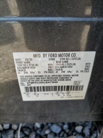 Photo 13 VIN: 2FMPK3J9XLBA73849 - FORD EDGE SEL 