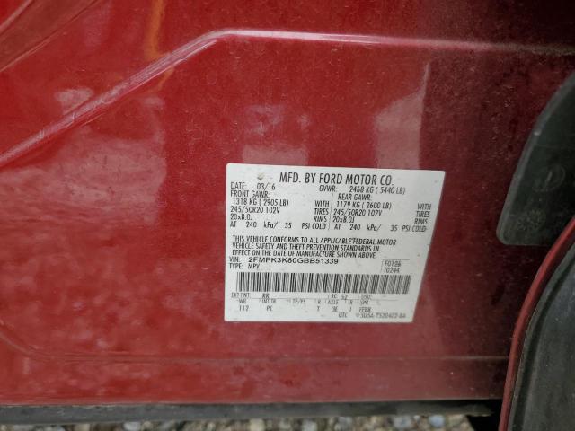 Photo 11 VIN: 2FMPK3K80GBB51339 - FORD EDGE 