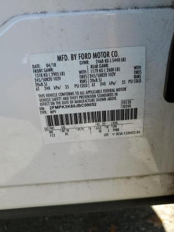 Photo 11 VIN: 2FMPK3K80JBC09652 - FORD EDGE 