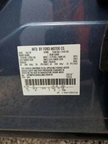 Photo 9 VIN: 2FMPK3K83JBC35419 - FORD EDGE TITAN 