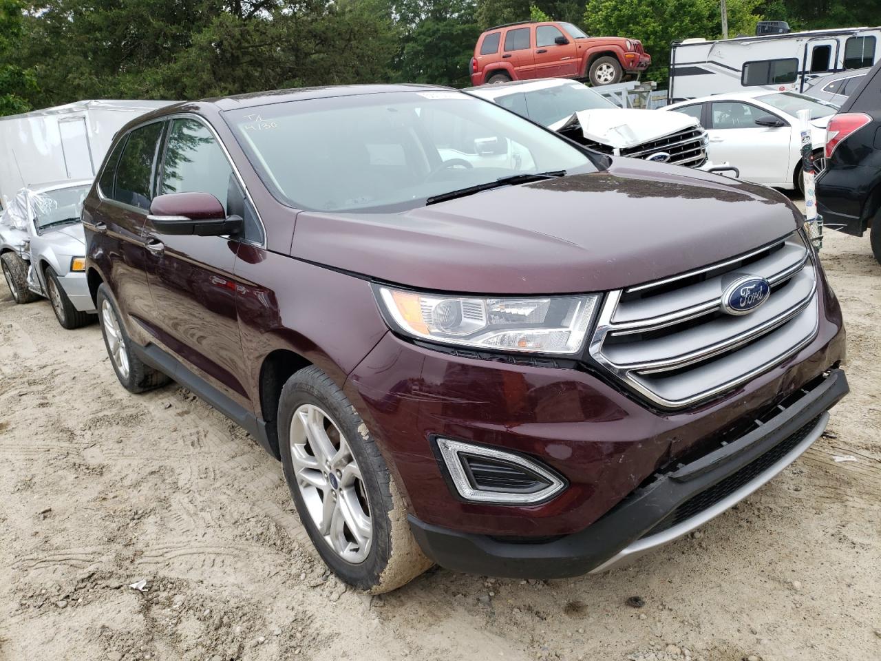 Photo 3 VIN: 2FMPK3K86JBC10370 - FORD EDGE 