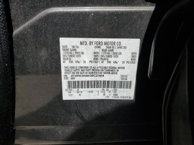 Photo 12 VIN: 2FMPK3K88GBC23484 - FORD EDGE 