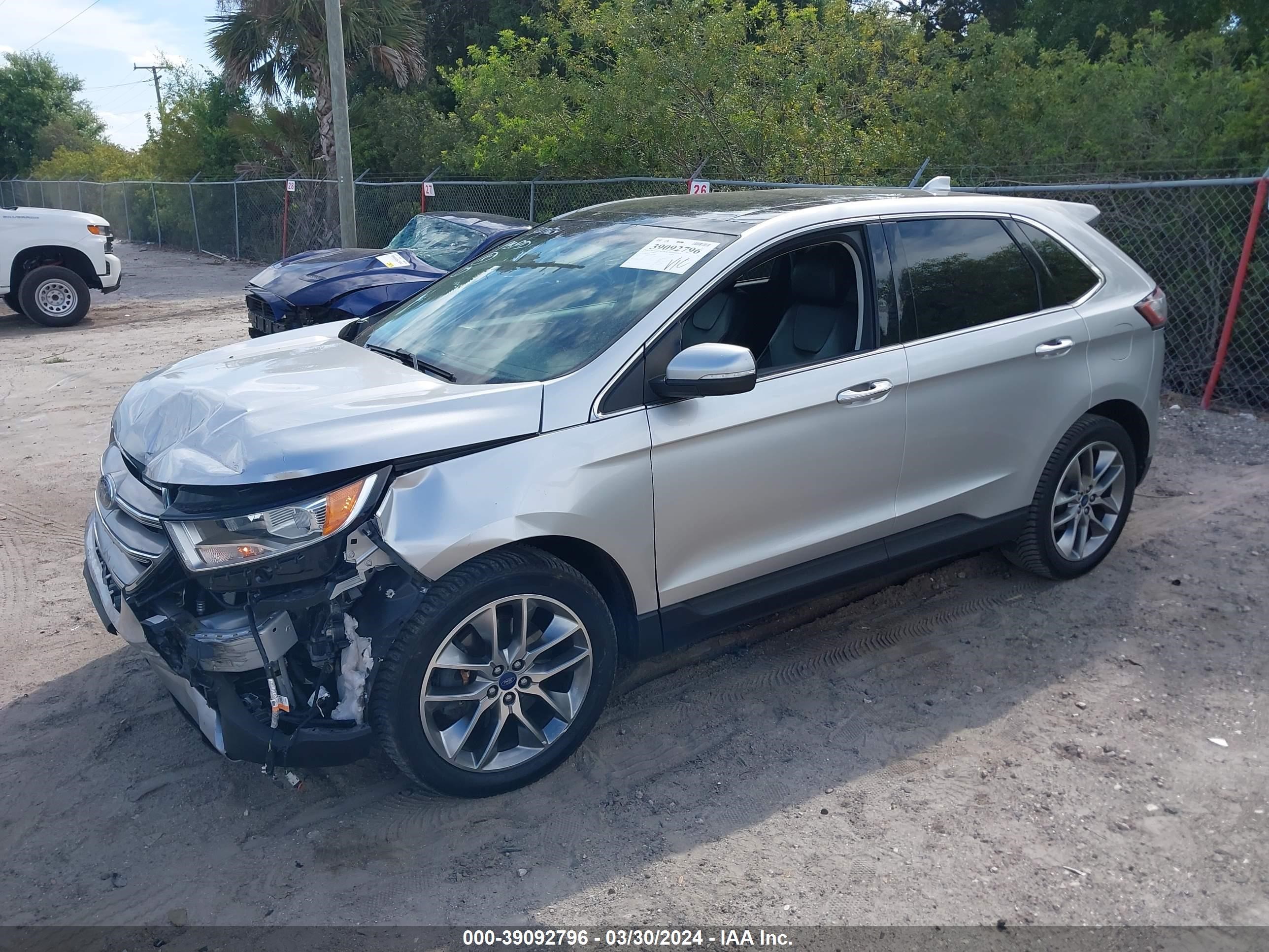 Photo 1 VIN: 2FMPK3K89HBC25083 - FORD EDGE 