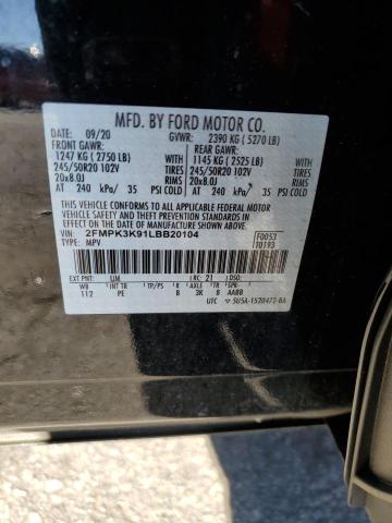 Photo 11 VIN: 2FMPK3K91LBB20104 - FORD EDGE 