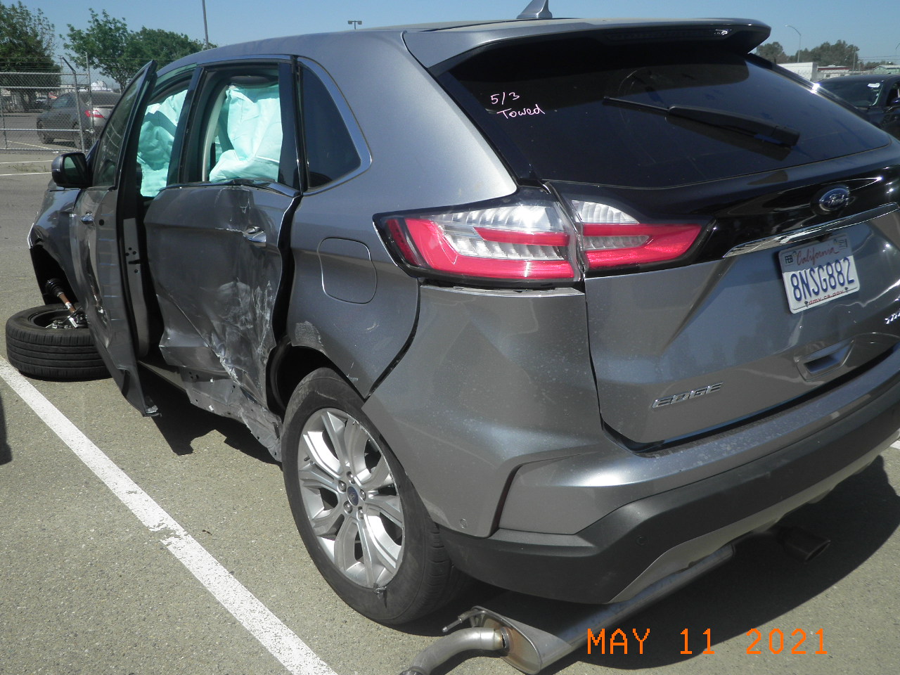 Photo 1 VIN: 2FMPK3K92LBA56235 - FORD EDGE FWD SUV 