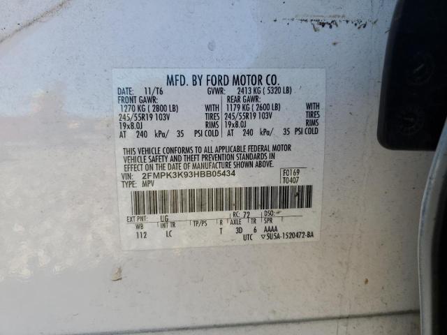 Photo 13 VIN: 2FMPK3K93HBB05434 - FORD EDGE TITAN 