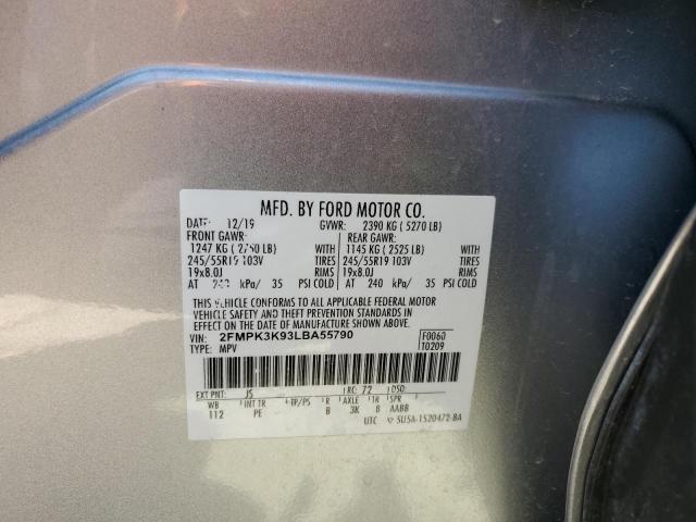 Photo 11 VIN: 2FMPK3K93LBA55790 - FORD EDGE TITAN 