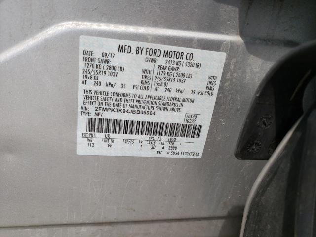 Photo 12 VIN: 2FMPK3K94JBB06064 - FORD EDGE TITAN 