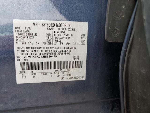 Photo 11 VIN: 2FMPK3K94JBB20479 - FORD EDGE 