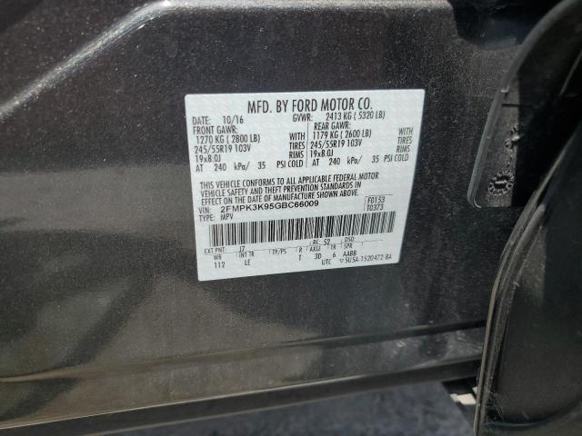 Photo 12 VIN: 2FMPK3K95GBC66009 - FORD EDGE 