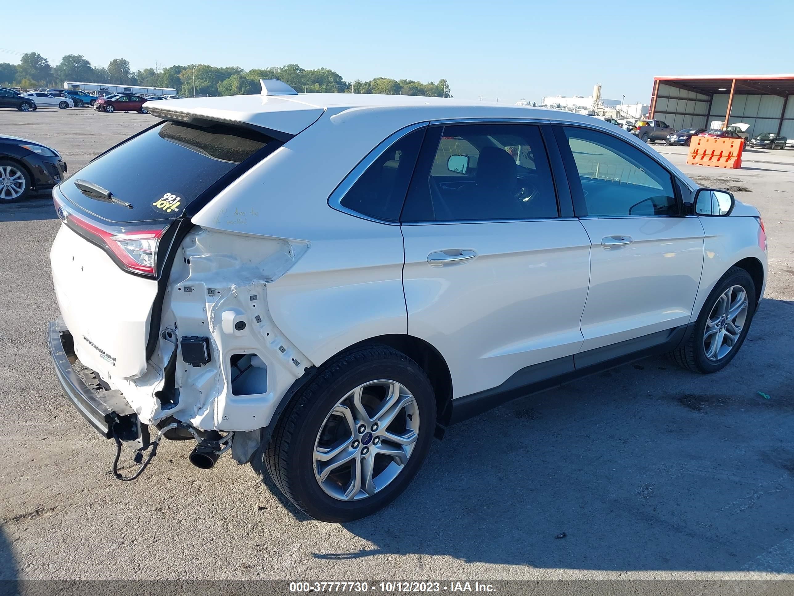 Photo 3 VIN: 2FMPK3K96HBB60055 - FORD EDGE 