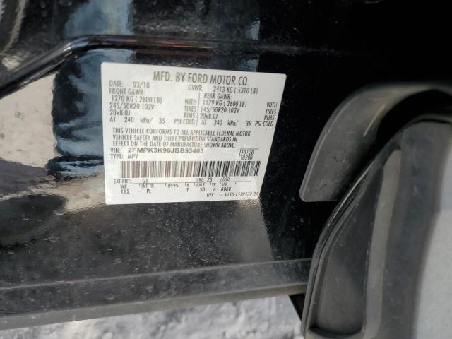 Photo 12 VIN: 2FMPK3K96JBB93403 - FORD EDGE TITAN 