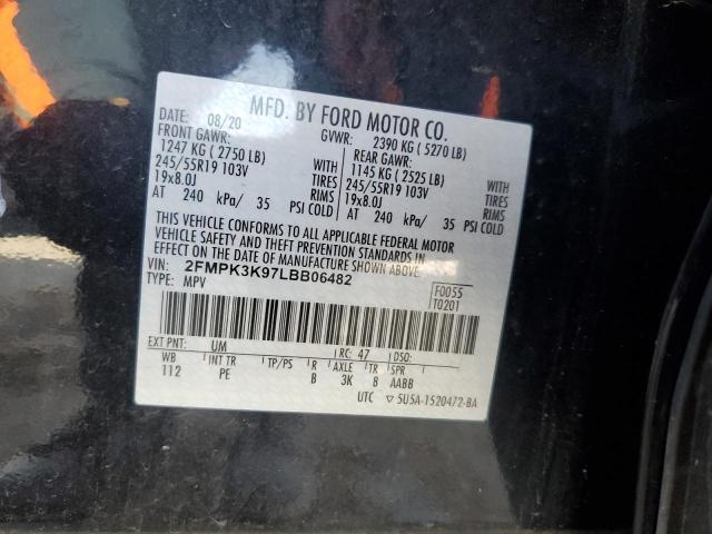 Photo 12 VIN: 2FMPK3K97LBB06482 - FORD EDGE 