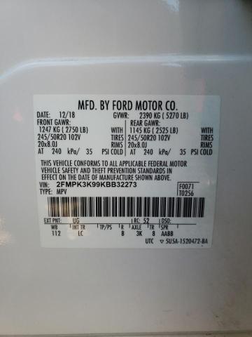 Photo 11 VIN: 2FMPK3K99KBB32273 - FORD EDGE 