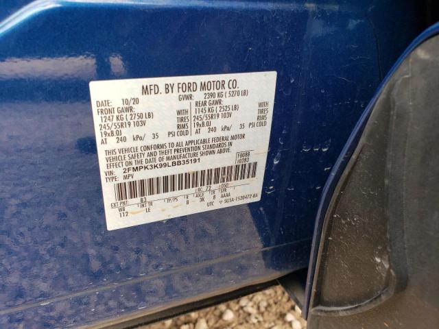 Photo 12 VIN: 2FMPK3K99LBB35191 - FORD EDGE 