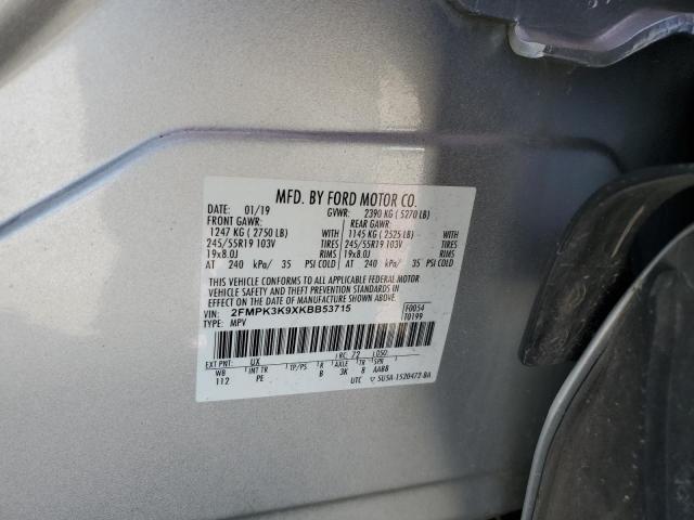 Photo 11 VIN: 2FMPK3K9XKBB53715 - FORD EDGE 