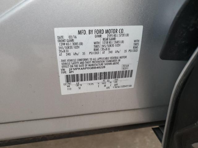 Photo 13 VIN: 2FMPK4AP0GBB48228 - FORD EDGE SPORT 