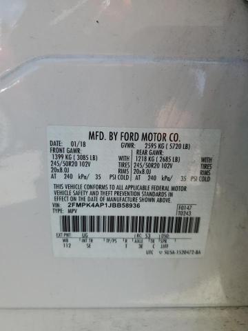 Photo 12 VIN: 2FMPK4AP1JBB58936 - FORD EDGE SPORT 