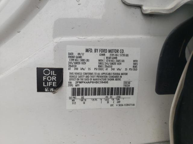 Photo 11 VIN: 2FMPK4AP6HBC59495 - FORD EDGE 