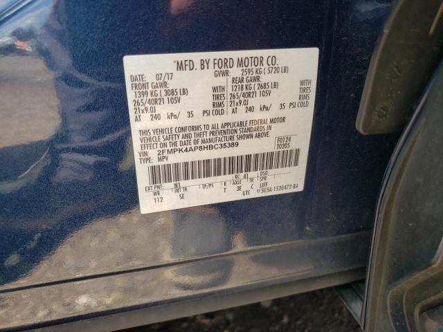 Photo 11 VIN: 2FMPK4AP8HBC35389 - FORD EDGE 