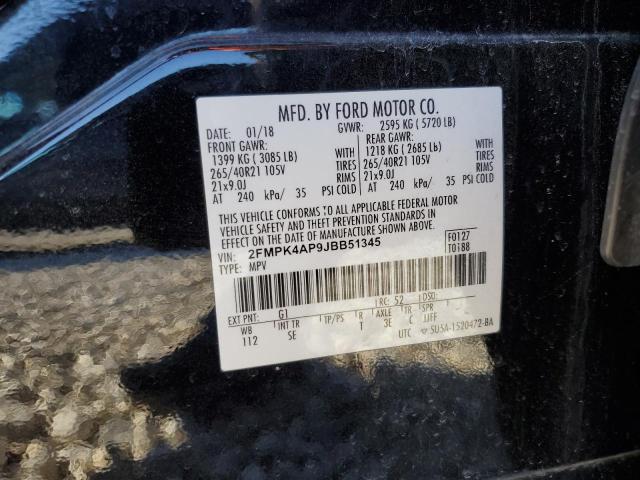 Photo 11 VIN: 2FMPK4AP9JBB51345 - FORD EDGE 