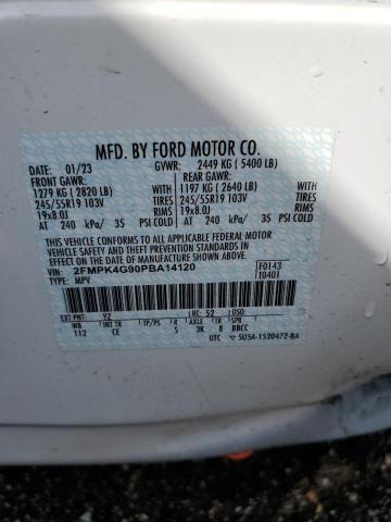 Photo 13 VIN: 2FMPK4G90PBA14120 - FORD EDGE 