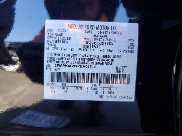 Photo 12 VIN: 2FMPK4G91PBA06544 - FORD EDGE SE 