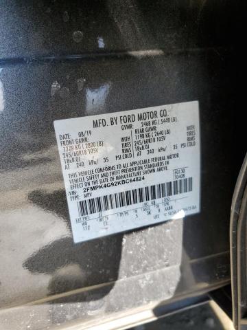 Photo 11 VIN: 2FMPK4G92KBC64824 - FORD EDGE 