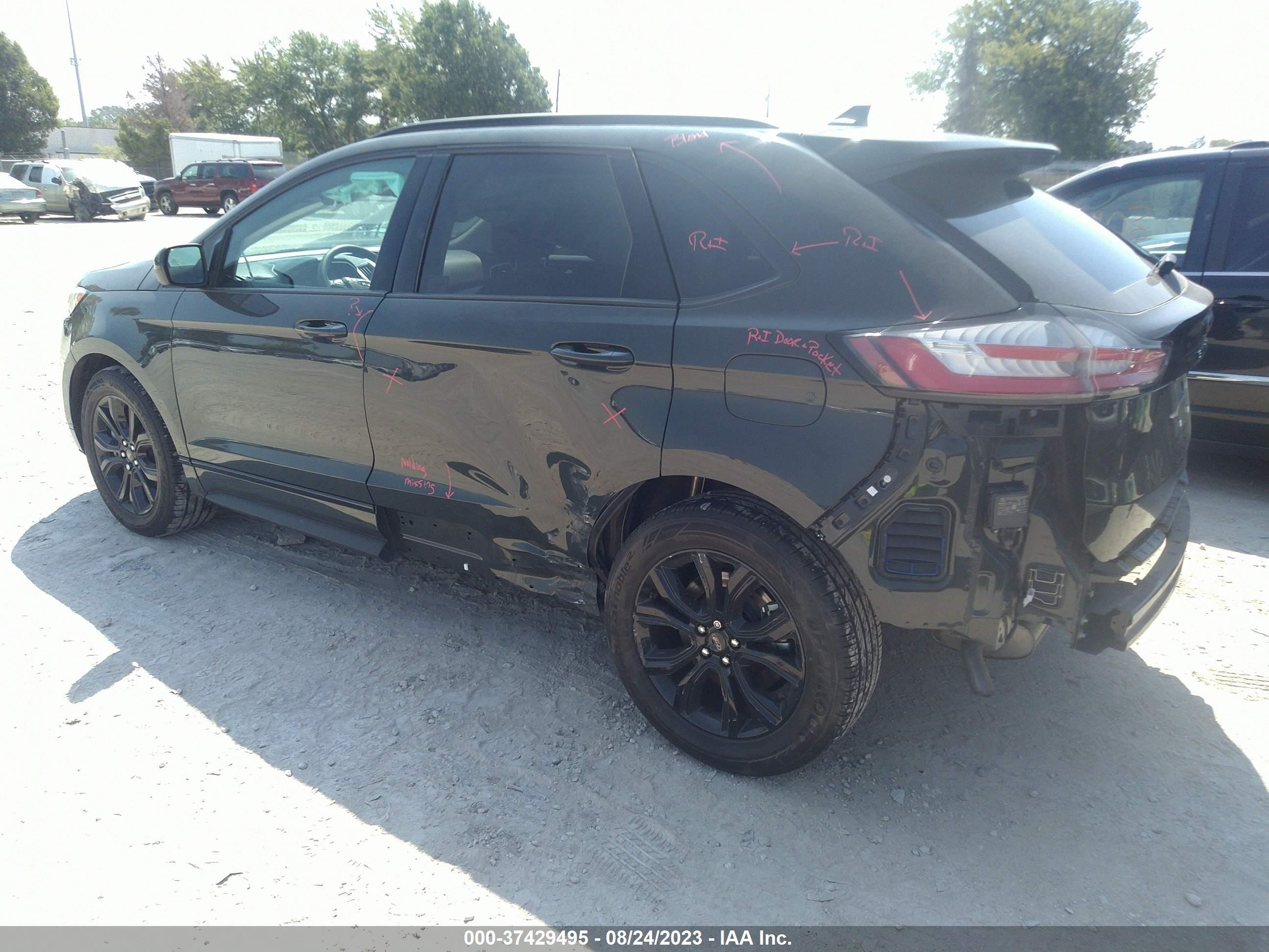 Photo 2 VIN: 2FMPK4G92NBA04590 - FORD EDGE 