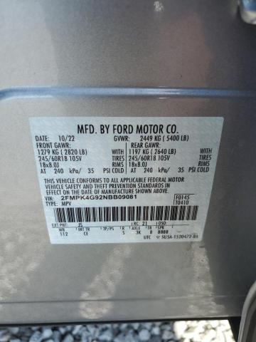 Photo 11 VIN: 2FMPK4G92NBB09081 - FORD EDGE 