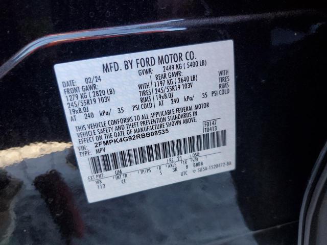 Photo 12 VIN: 2FMPK4G92RBB08535 - FORD EDGE SE 