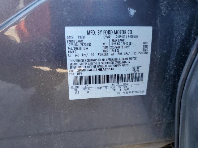 Photo 13 VIN: 2FMPK4G93NBA20510 - FORD EDGE 