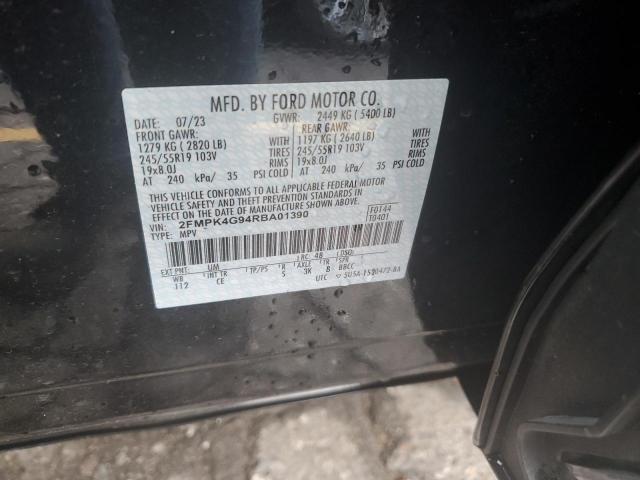 Photo 13 VIN: 2FMPK4G94RBA01390 - FORD EDGE SE 