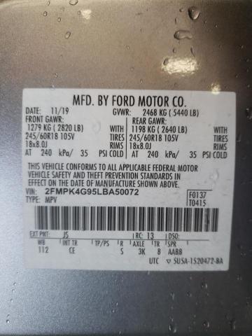 Photo 12 VIN: 2FMPK4G95LBA50072 - FORD EDGE SE 