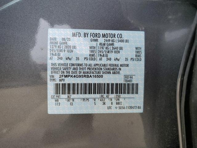 Photo 13 VIN: 2FMPK4G95RBA16500 - FORD EDGE 