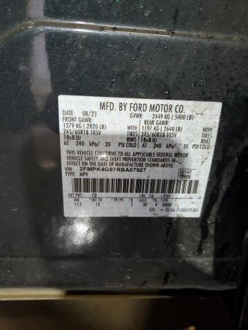 Photo 12 VIN: 2FMPK4G97RBA07927 - FORD EDGE SE 