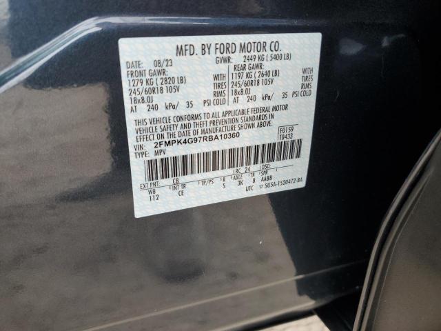 Photo 12 VIN: 2FMPK4G97RBA10360 - FORD EDGE SE 