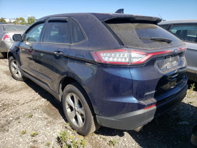 Photo 2 VIN: 2FMPK4G99HBB15402 - FORD EDGE SE 