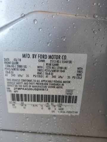 Photo 13 VIN: 2FMPK4G99JBB95872 - FORD EDGE 